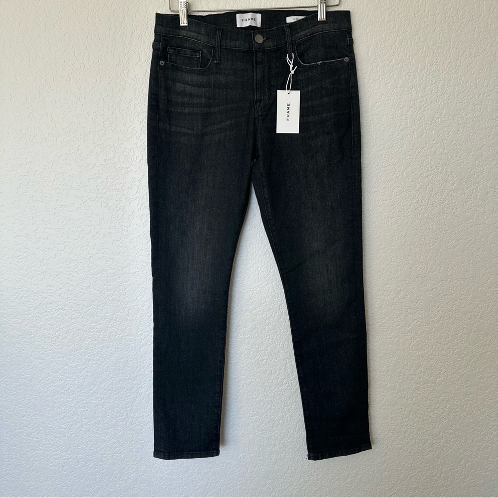 FRAME Black Le Garcon Jeans